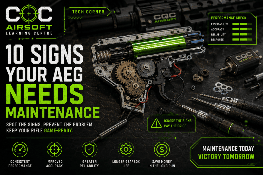 CQC airsoft maintenance guide