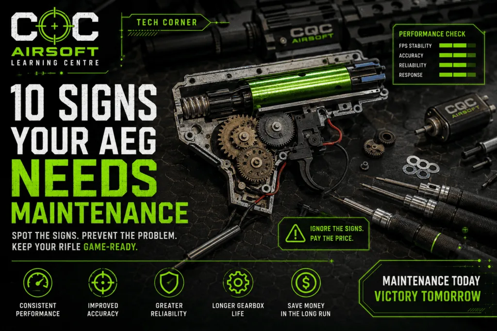 CQC airsoft maintenance guide