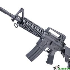 Cybergun x Colt M4 AEG Airsoft Rifle w/ E-Shooter Kestrel ETU - E&C (Model: M4A1 RIS / Black)