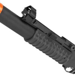 Matrix 40mm M203 Grenade Launcher for M4 M16 Series Airsoft Rifles (Model: Long Type / Black)