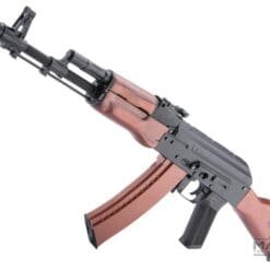 Matrix / S&T Stamped Steel AK Airsoft AEG Rifle w/ G3 Electronic Trigger QD Spring Gearbox (Model: AK-74N / Real Wood)