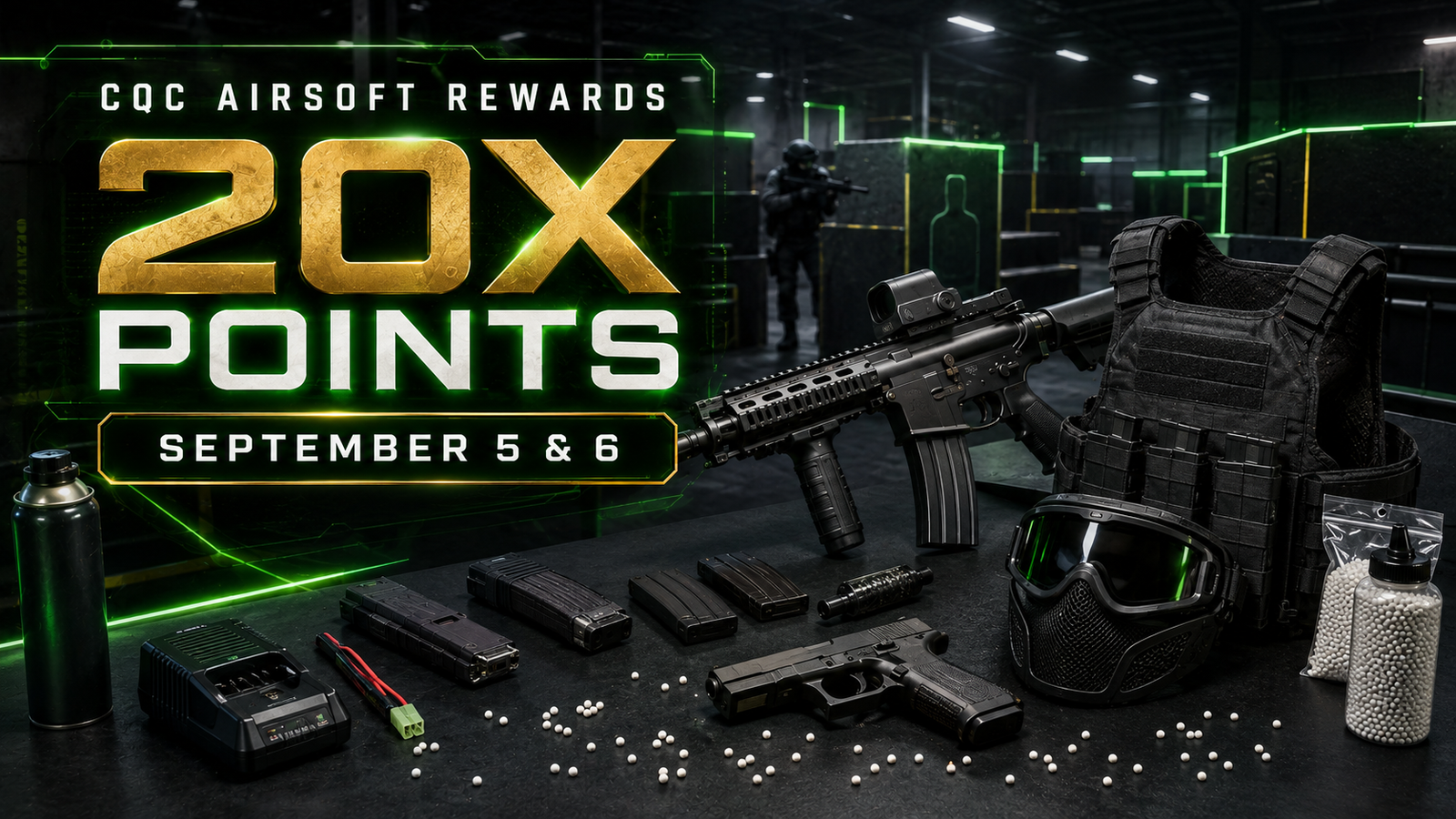 CQC Airsoft 20X rewards