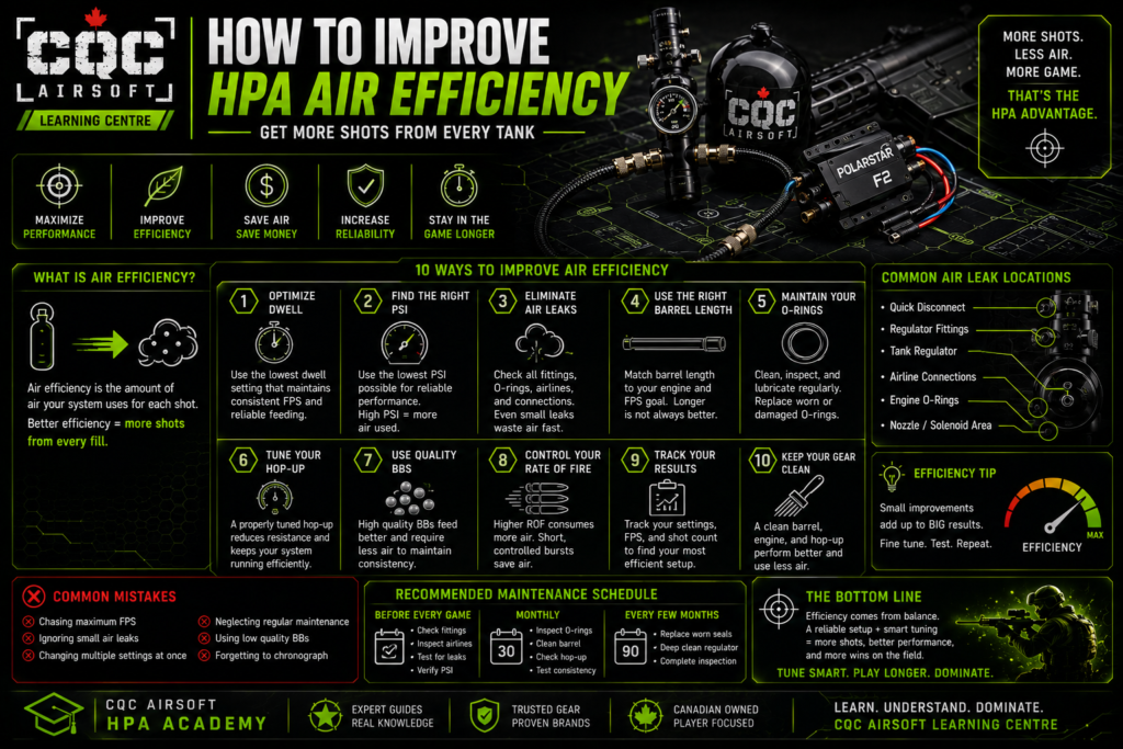 How to Improve HPA Air Efficiency: Get More Shots from Every Tank