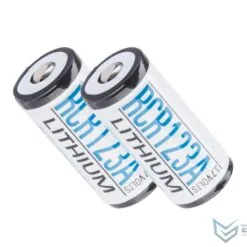 EMG Rechargeable CR123A 3.7v Li-Ion 700mAh Rechargeable CR123A Batteries (Package: 2x Batteries)