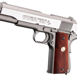 Cybergun x Colt Mk.IV Series '70 1911 CO2-Powered Airsoft Gas Blowback Pistol - KWC (Model: Stainless / Gun Only)