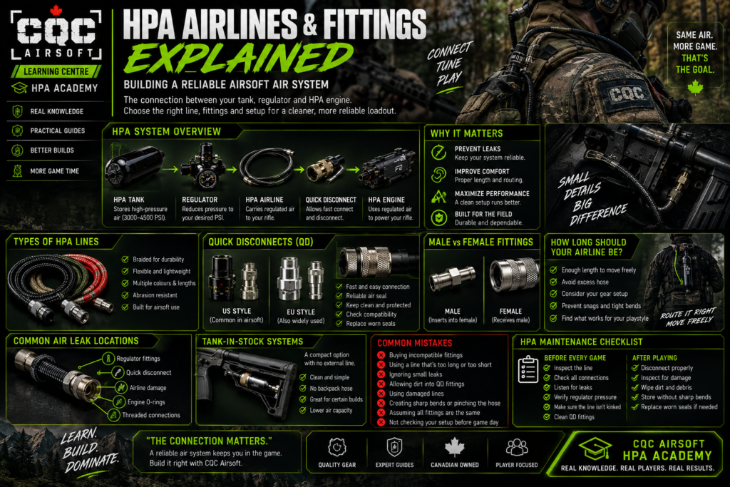 HPA Airsoft Airlines and Fittings Guide