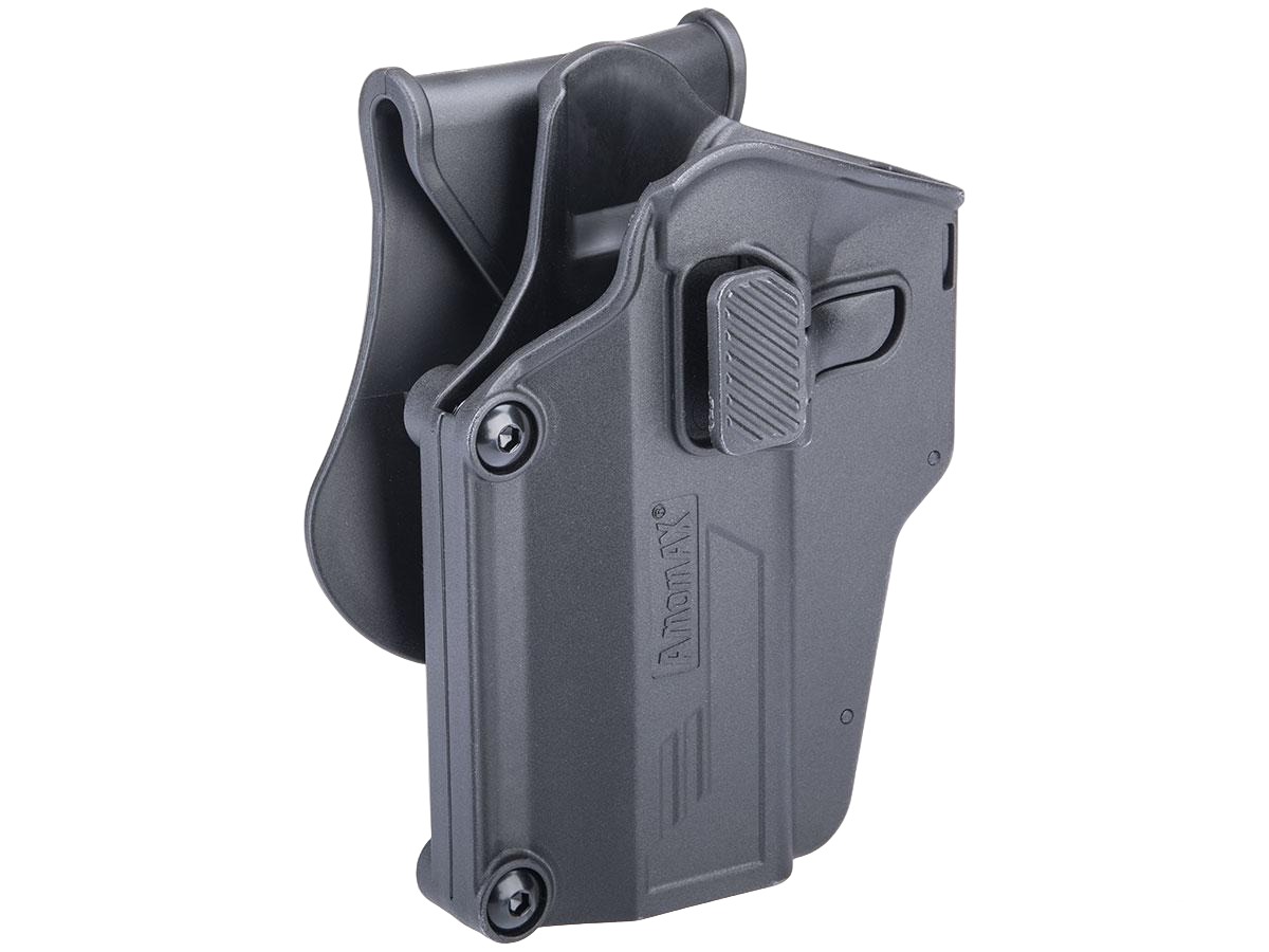 CYTAC Amomax Universal Per-fit Adjustable Holster (Model: Left Hand / Black)