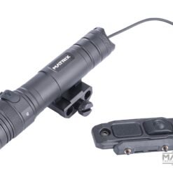 Matrix Picatinny Luminous Weapon Mount Combat Flashlight (Model: L7192R PICA / 1250 Lumen)